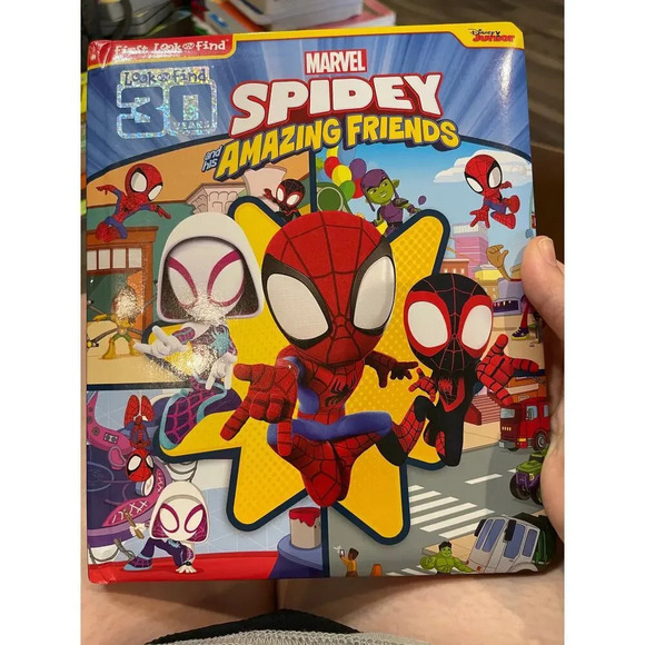 Spidey Book Kid Bundle of 3 Books Electric Paperback Hardback Reading Searching - Picture 4 of 4